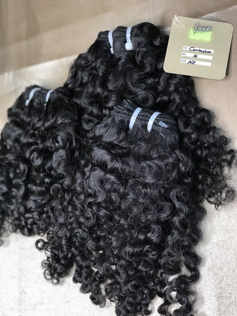 Cambodian Curly Lay d Extensions Virgin Raw Hair Extensions