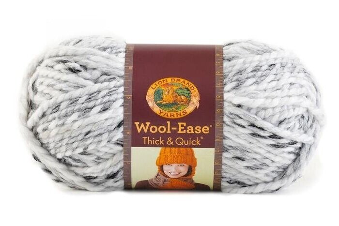 Lion Brand Wool-Ease Thick & Quick Yarn Navy, Acrylic Wool Yarn Navy  31158240 