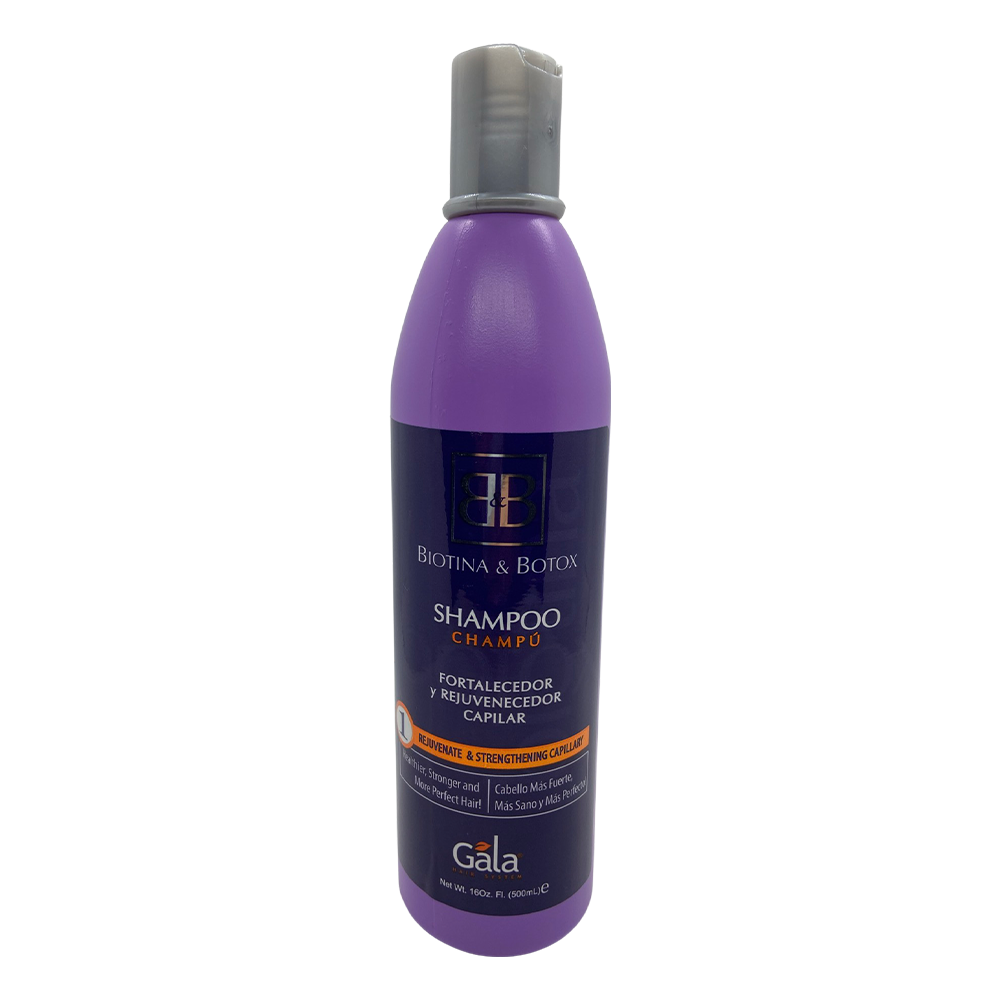 Shampoo de biotina y acido hialuronico — Latinas Beauty Supply