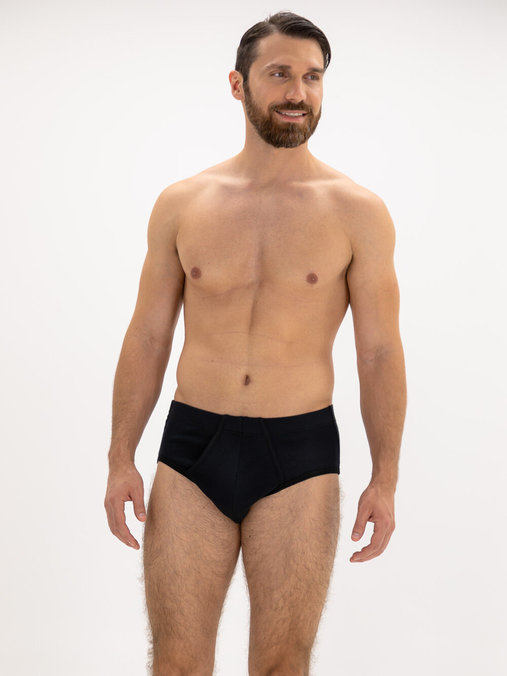 Organic Cotton Classic Brief-Covered Elastic — BGREEN