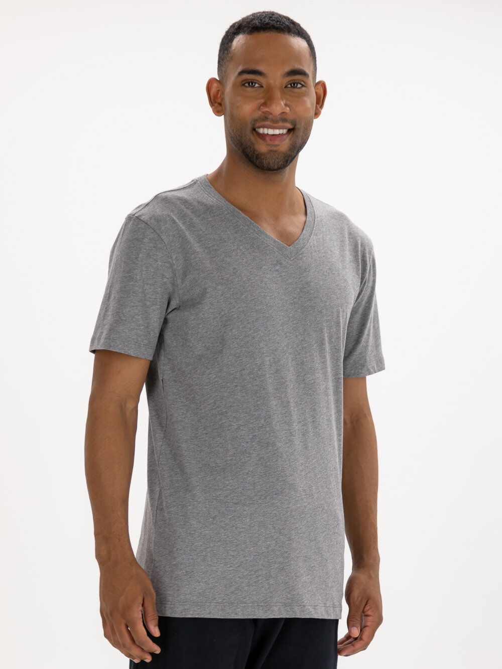 Original Essentials Men's Slim-Fit V-Neck Tall Tees