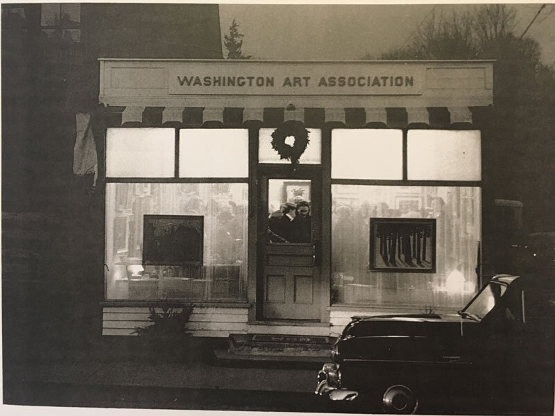 The former home of the Washington Art Association & Gallery.