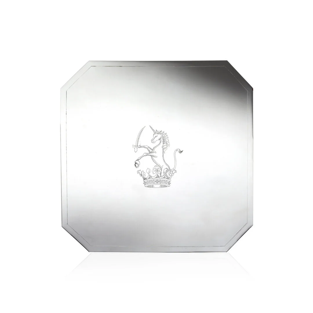 Pewter Placemat Personalized Set Of Six Peggy Stephaich Guinness