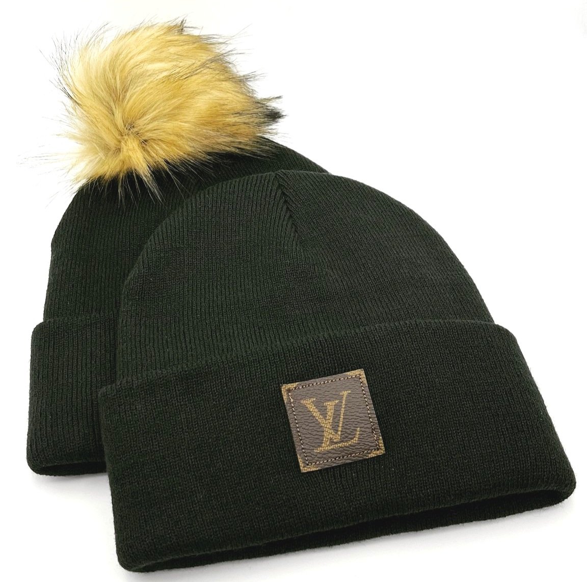LV Tan Fuzzy Hat — Frostytch