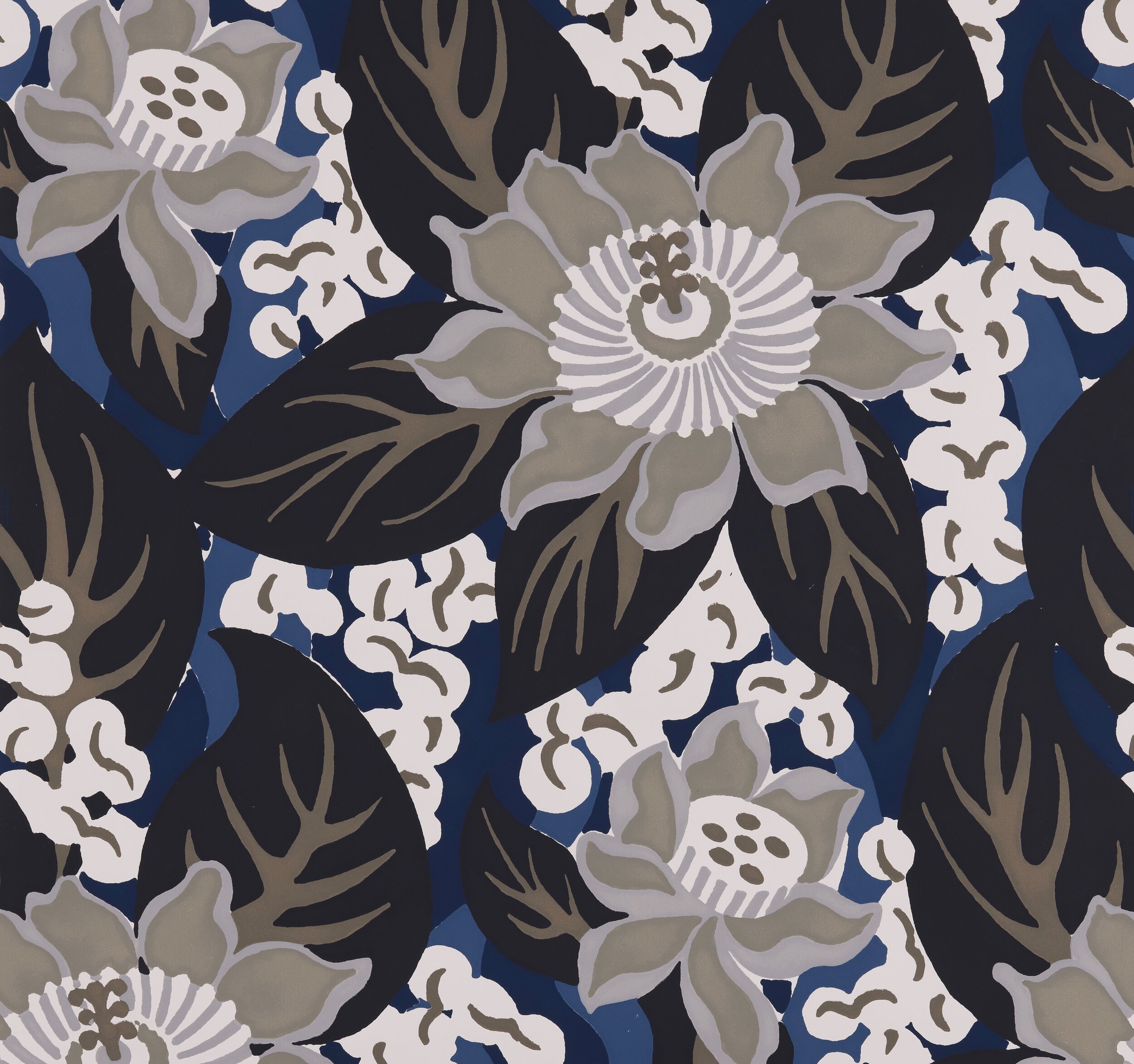 Flowerette Wallpaper - CW Stockwell