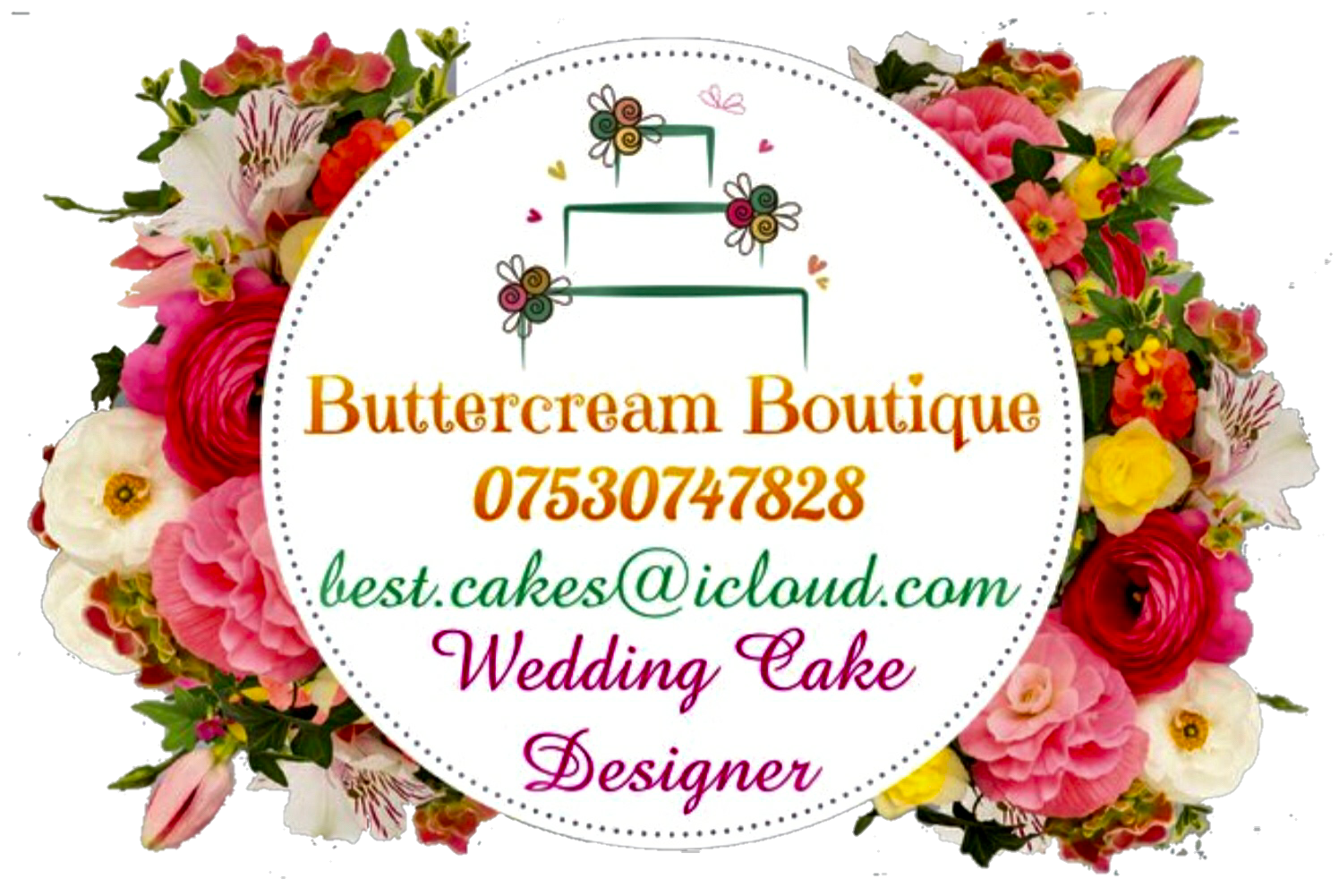 Wedding cake designer 