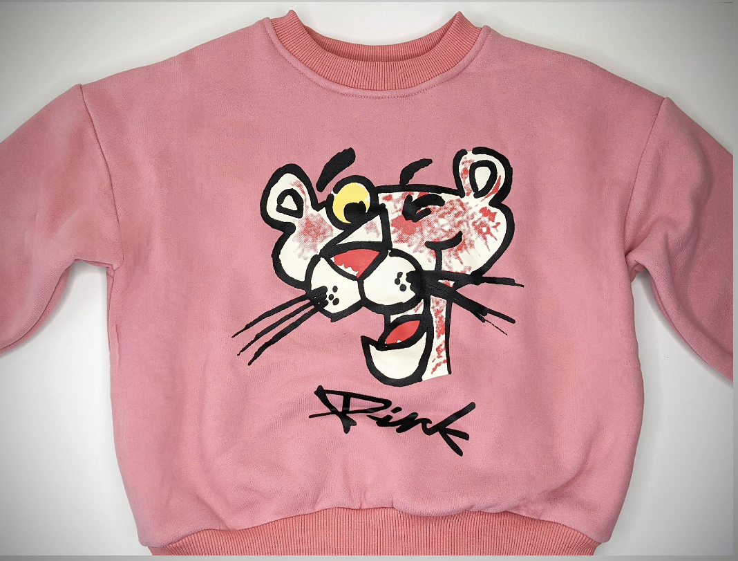 Pink panther sweater deals