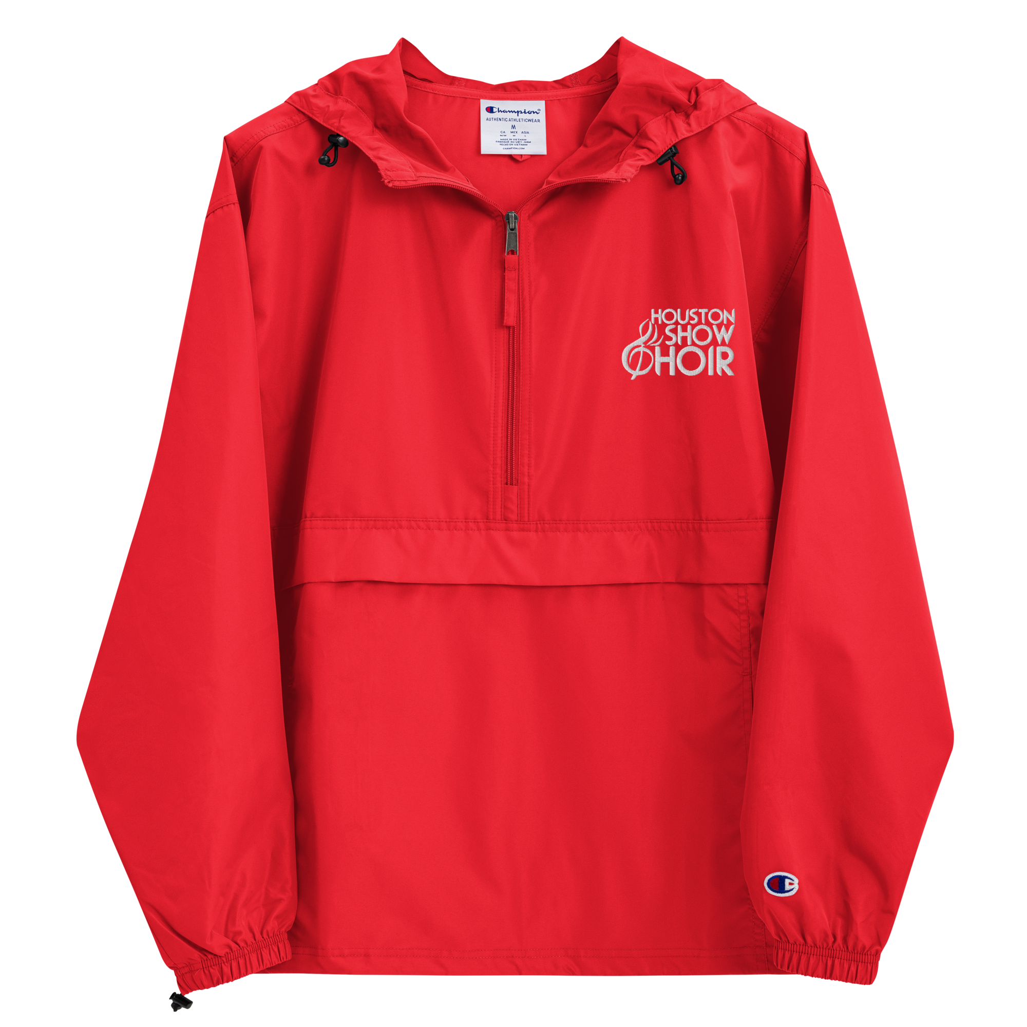 092. HSC Logo Embroidered Packable Jacket — Houston Show Choir