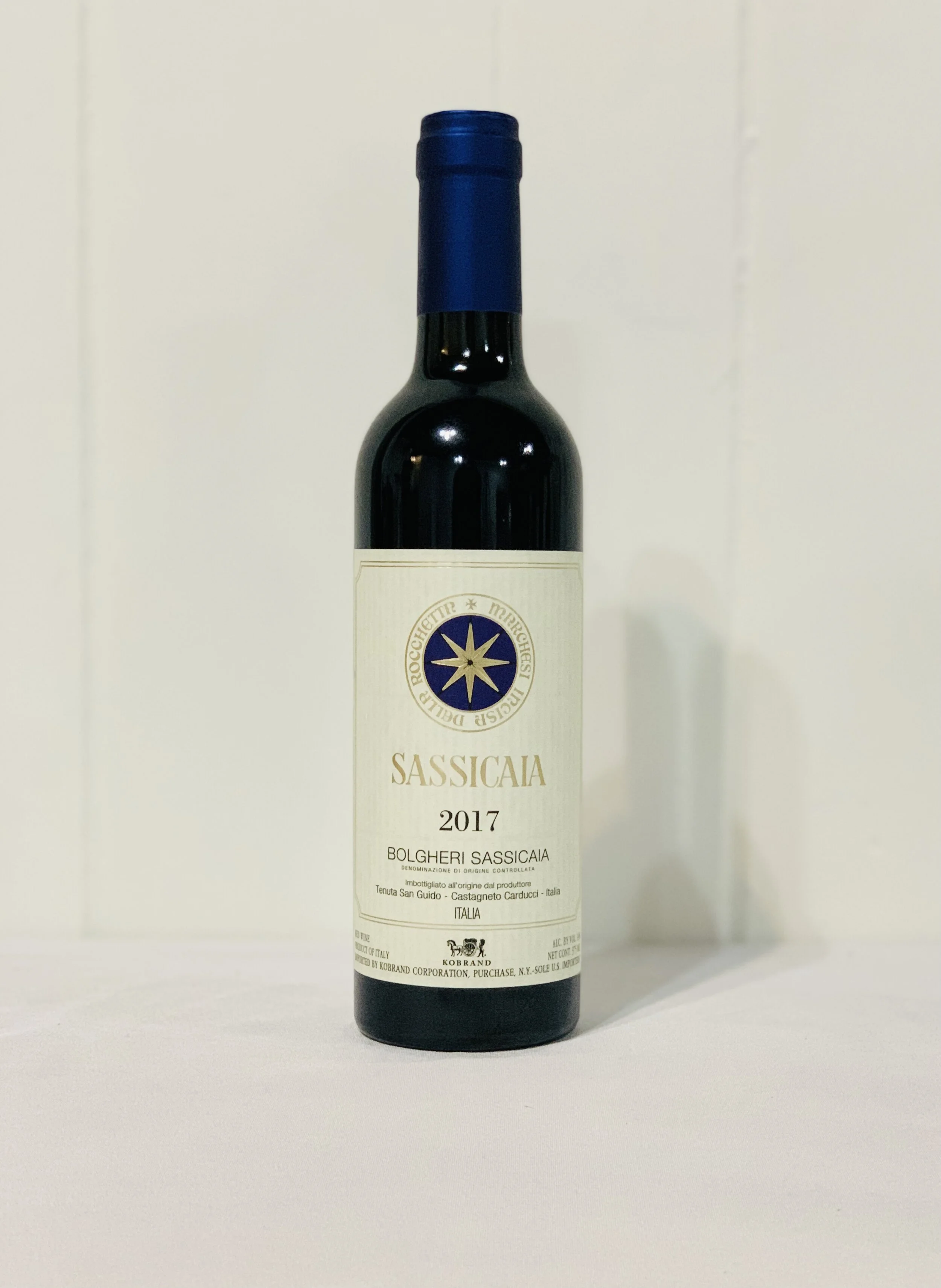 Sassicaia (375ML half-bottle) 2017 — CLOVER WINE MERCHANT Sassicaia (375ML half-bottle) 2017 — CLOVER WINE MERCHANT