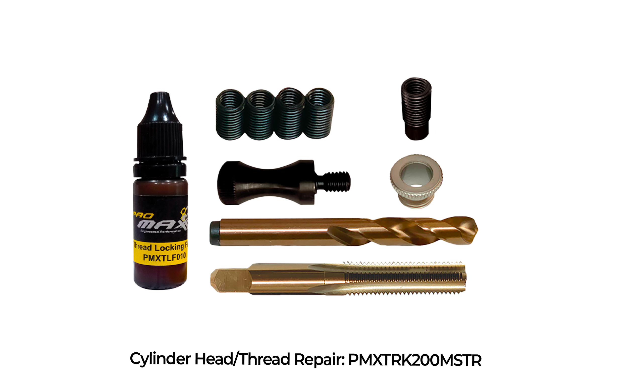 ProMaxx PMXCHR200 Cylinder Head and Exhaust Manifold Mounting Bolt / Thread Repair Kit 8mm x 1.25 Ford, Dodge & GM