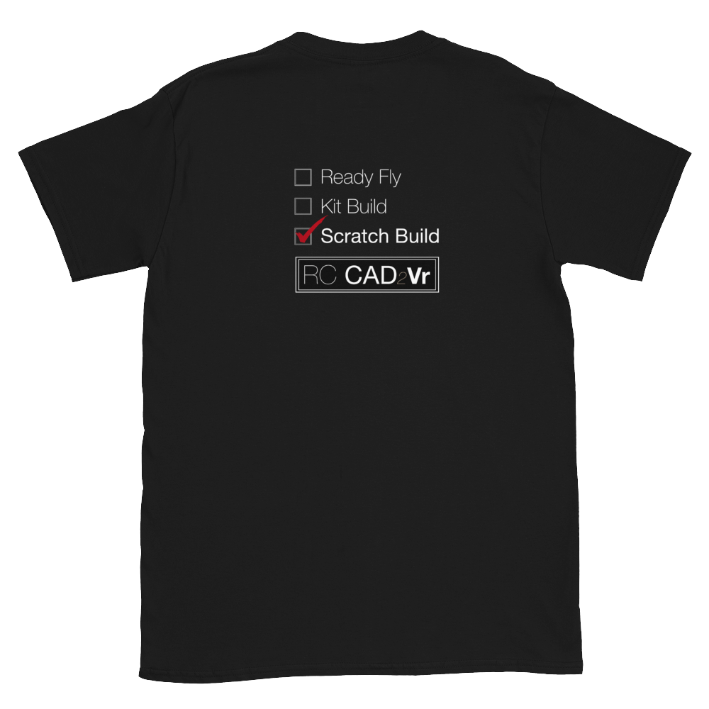 Short-Sleeve Unisex Scratch Build Pride T-Shirt | RC CAD2Vr