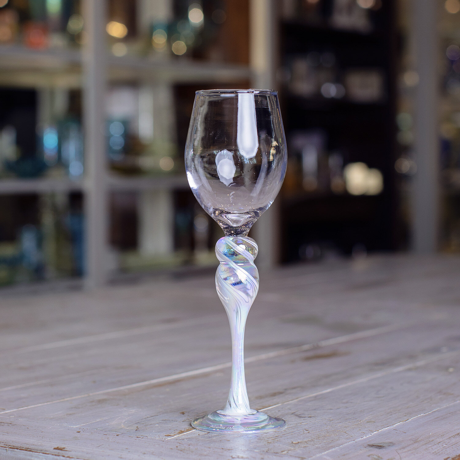 Rosetree Glass Gold Classic Wine Stem — Hillyer House