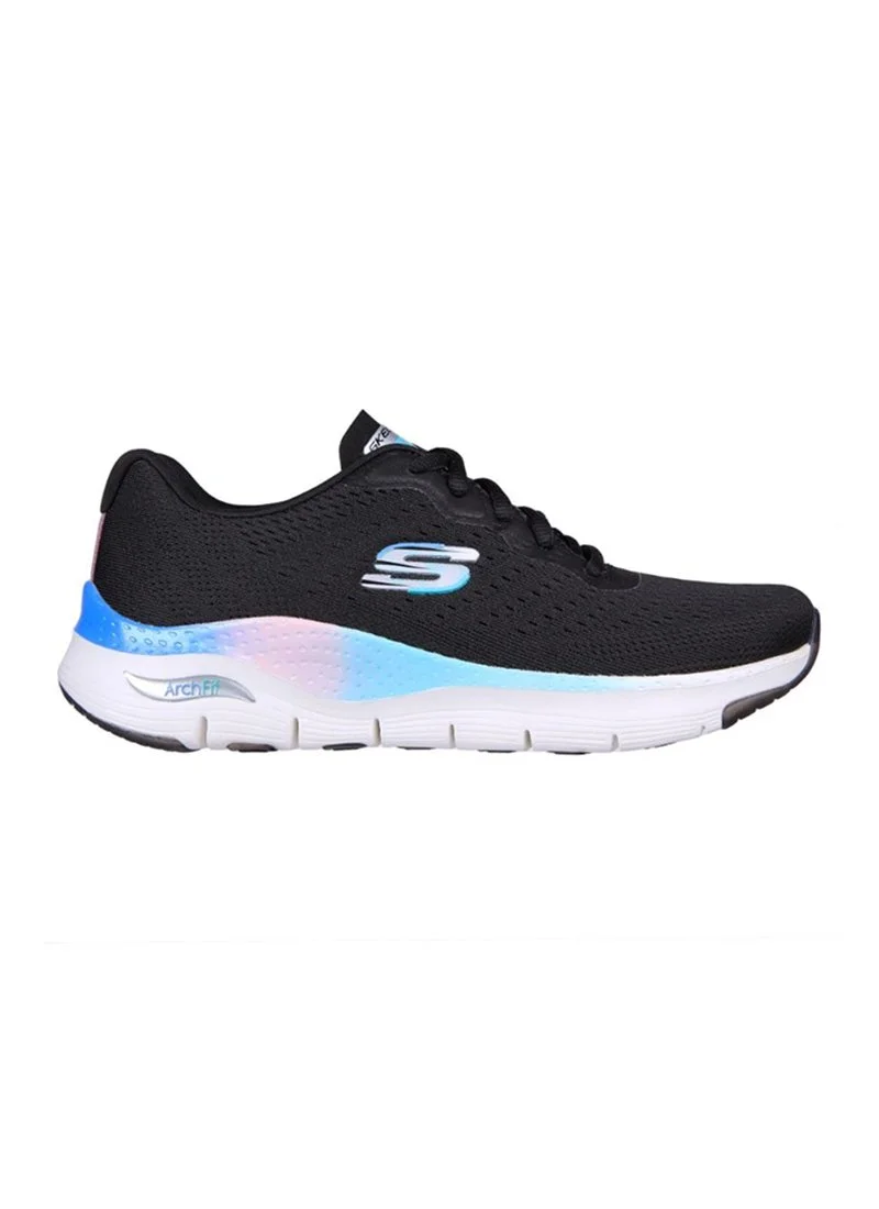 Skechers Fit - Black/Multi Rangiora Shoe Lines