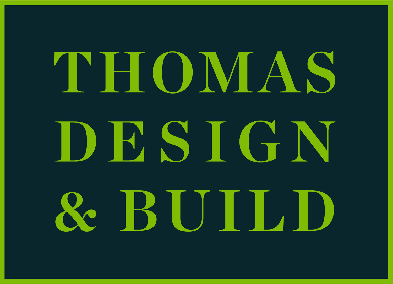 Thomas Design &amp; Build