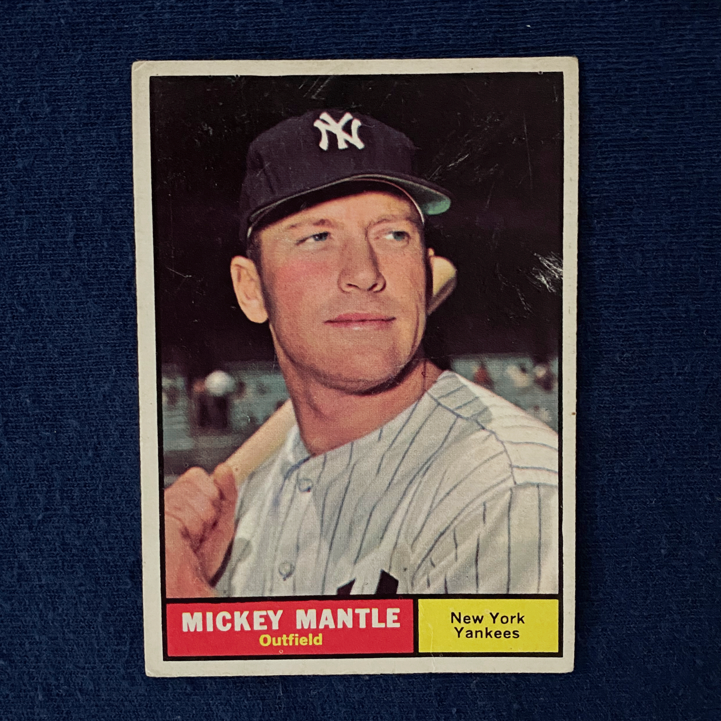 Mickey Mantle 8 Topps Baseball Card 8 VG EX — The Bullpen