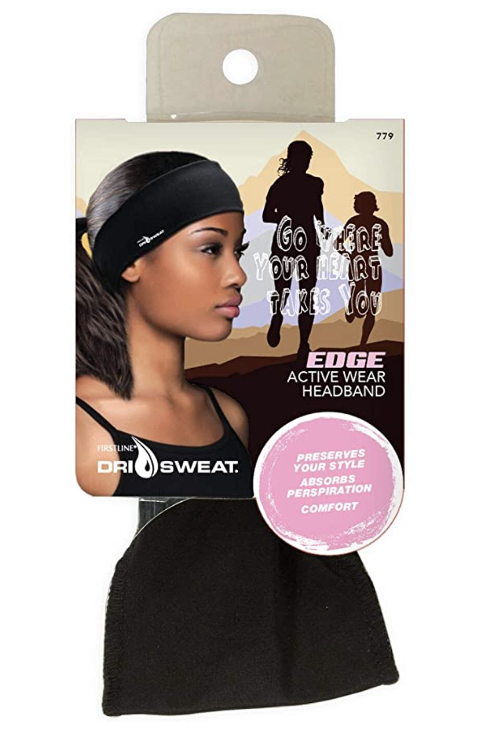 DriSweat Edge Active Wear Headband — Thrive Hair Bar