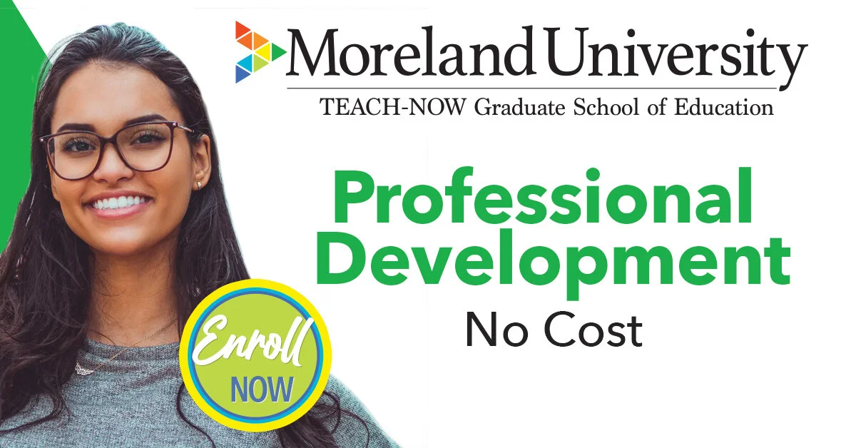 Winter 2021-2022 Professional Development from Moreland University