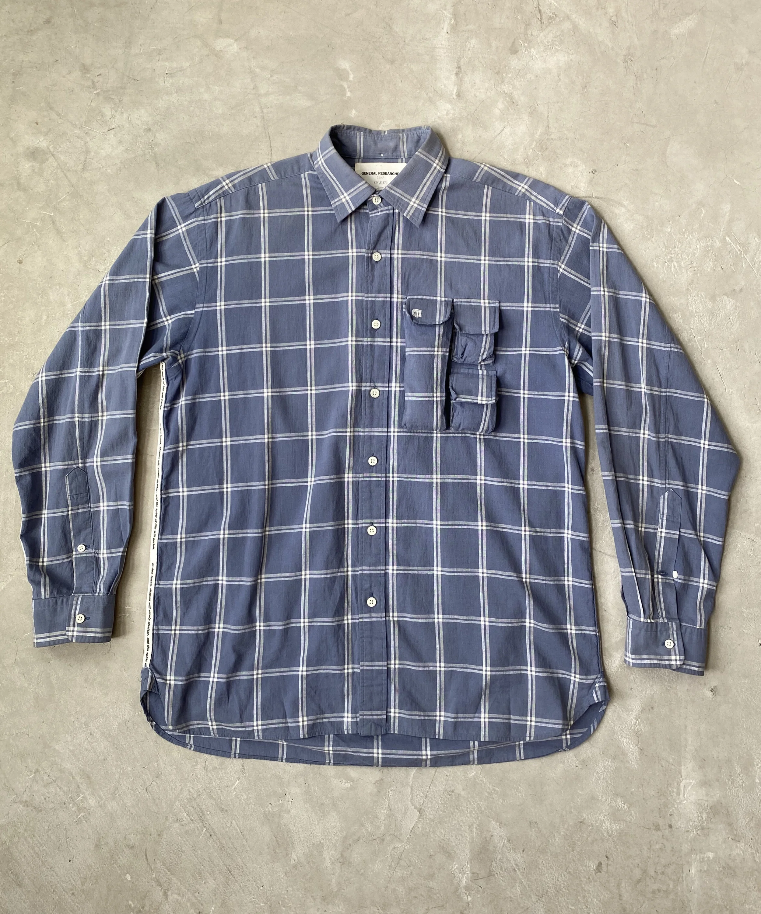 1999 General Research Parasite 3 Pocket Flannel — murderarchive