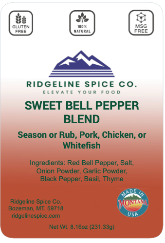 Sweet Bell Pepper Seasoning