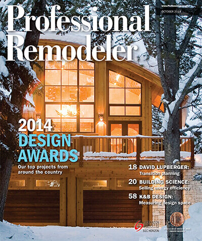 Pro Remodeler Magazine 2014 Cover