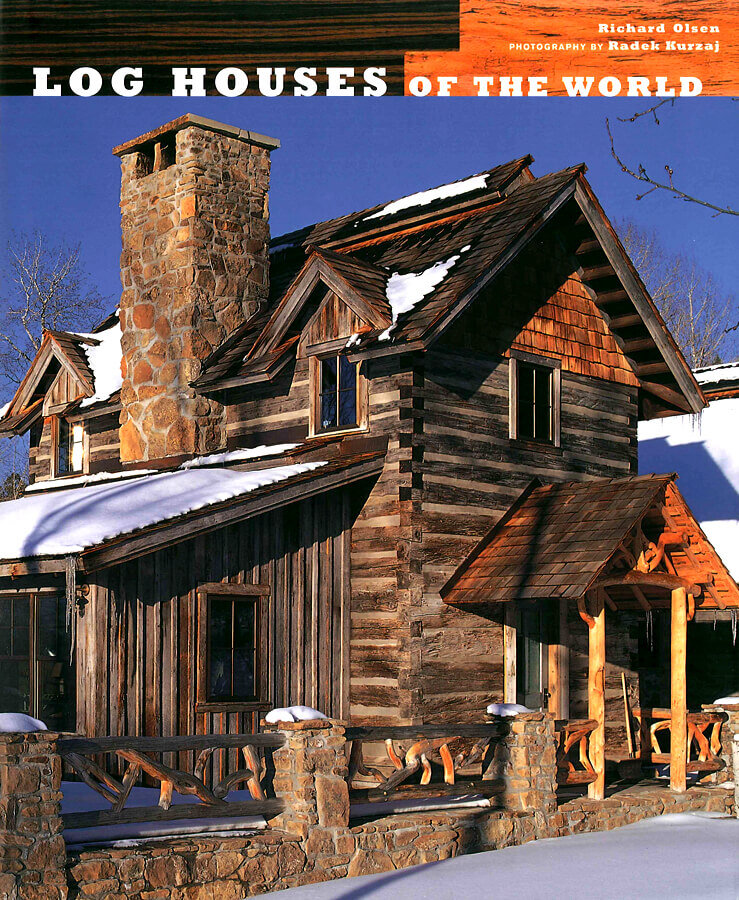 Book Cover Log Houses of the World