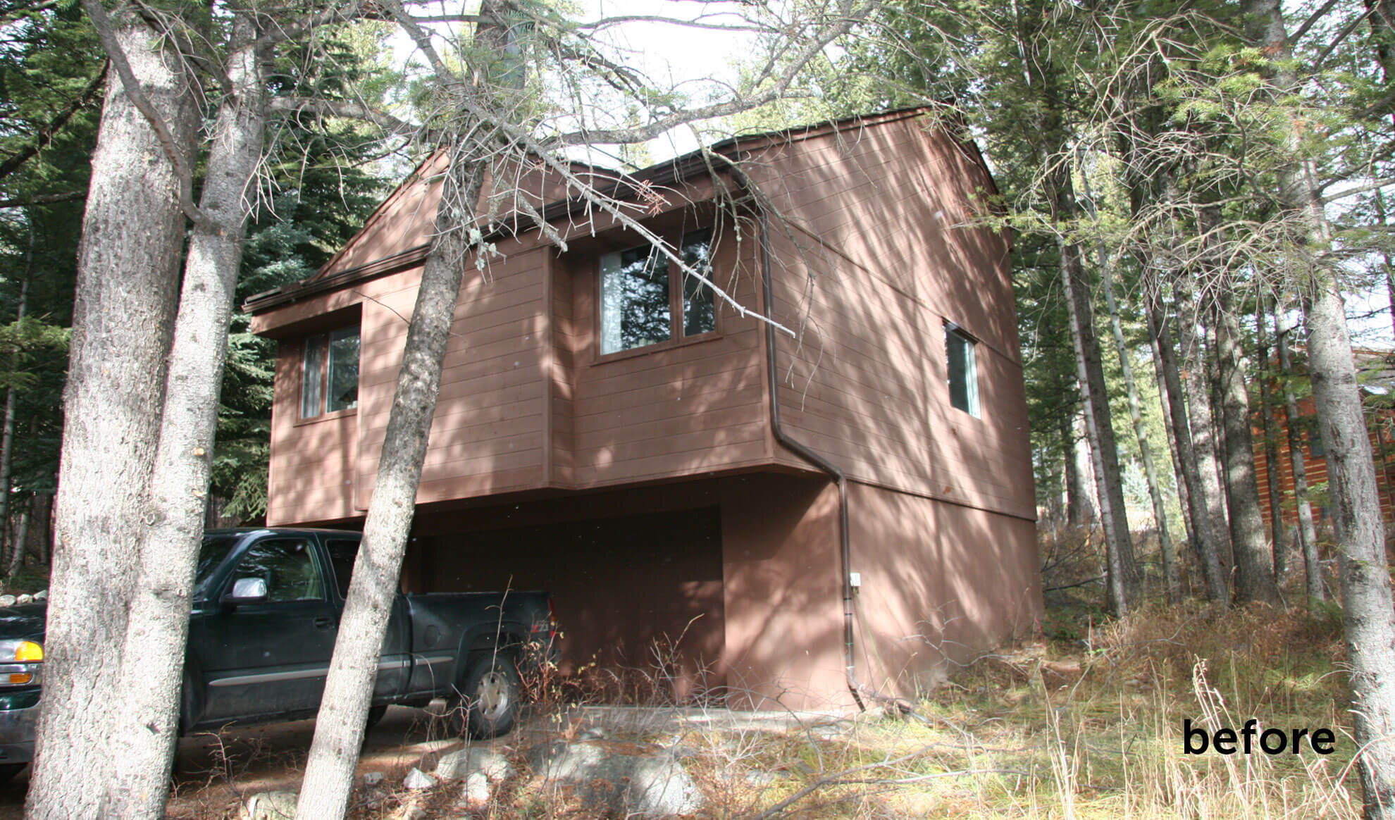 Original house prior to addition/remodel