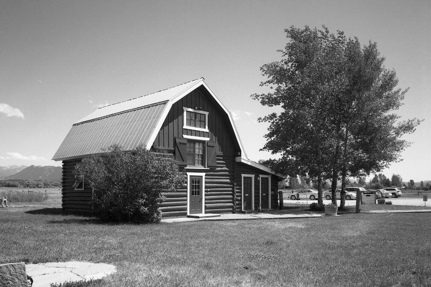 Small historical barn built circa 1930