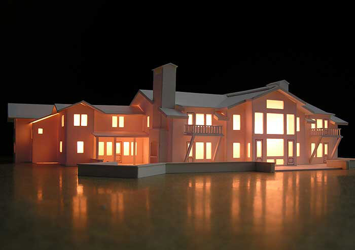 住宅的3D模型