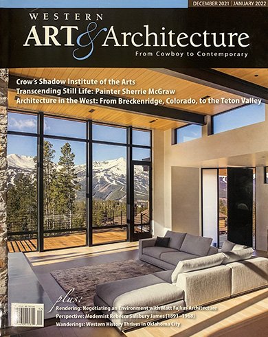 Western Art & Architecture magazine cover December 2021-January2022