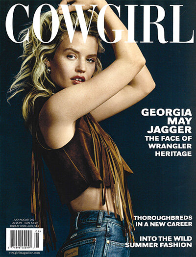 Cowgirl Magazine Cover July August 2021