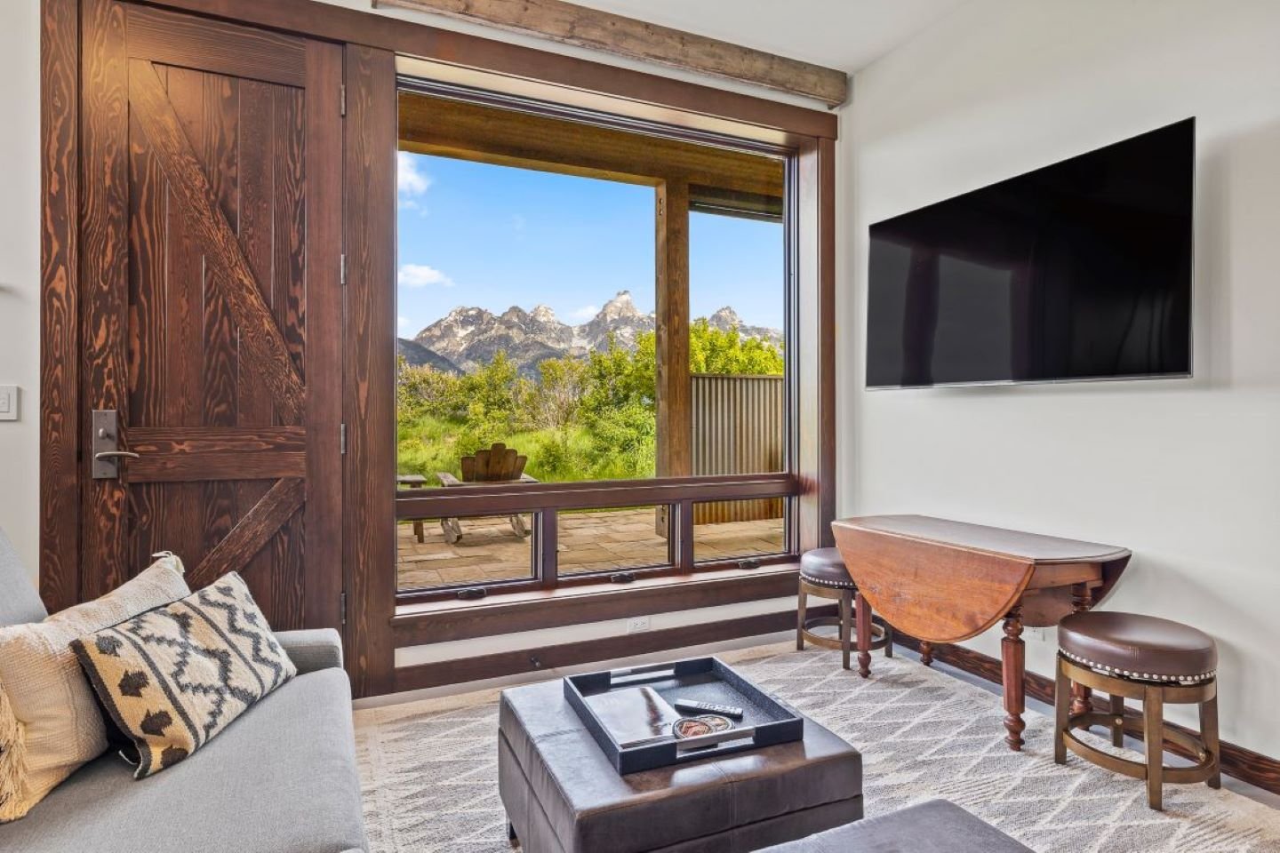 Ground floor accessory residential unit with Teton views