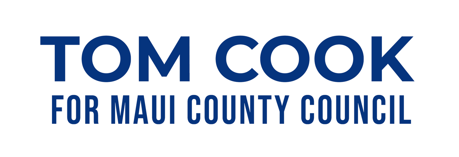Tom Cook For Maui