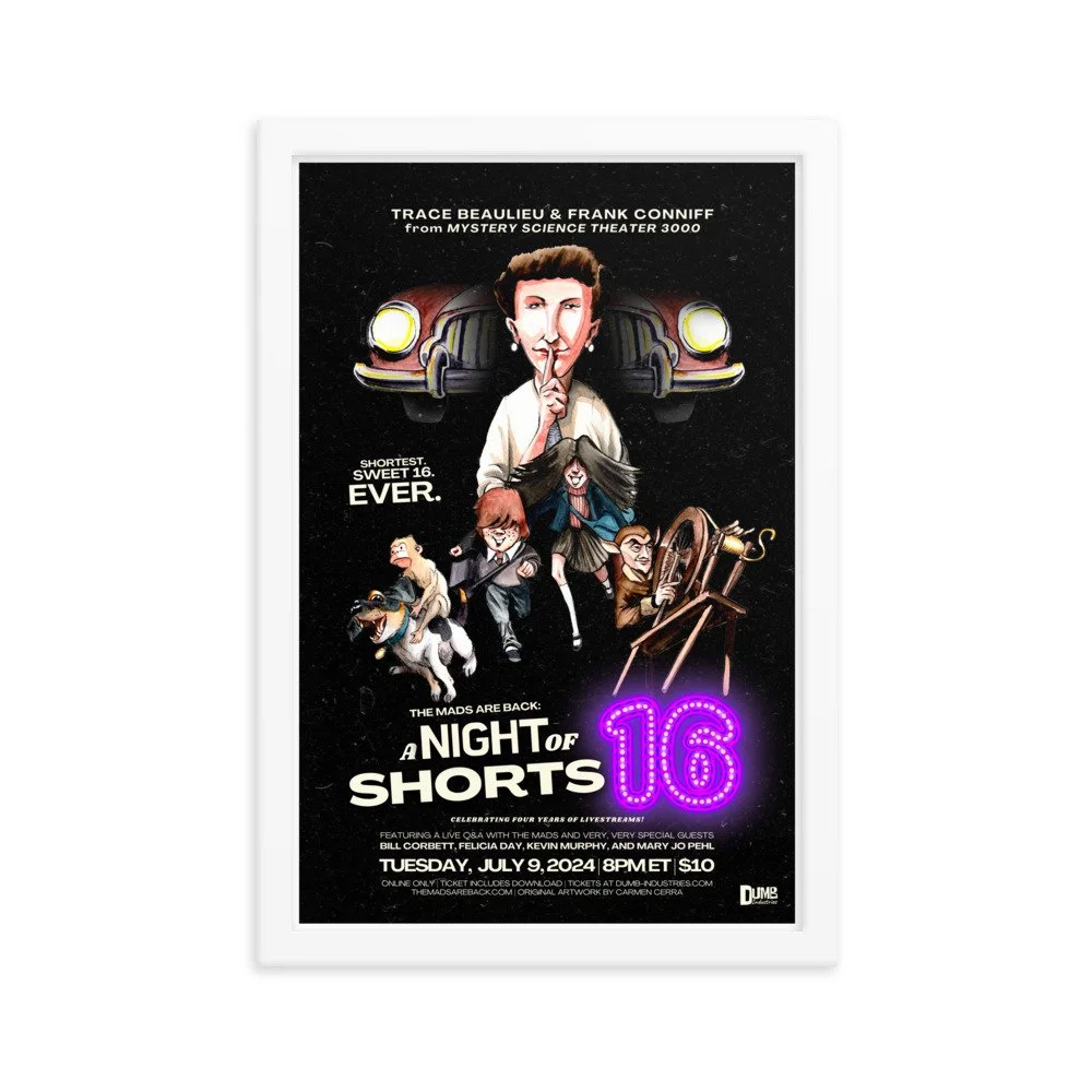 The Mads Are Back | Framed Poster Print A Night of Shorts 16