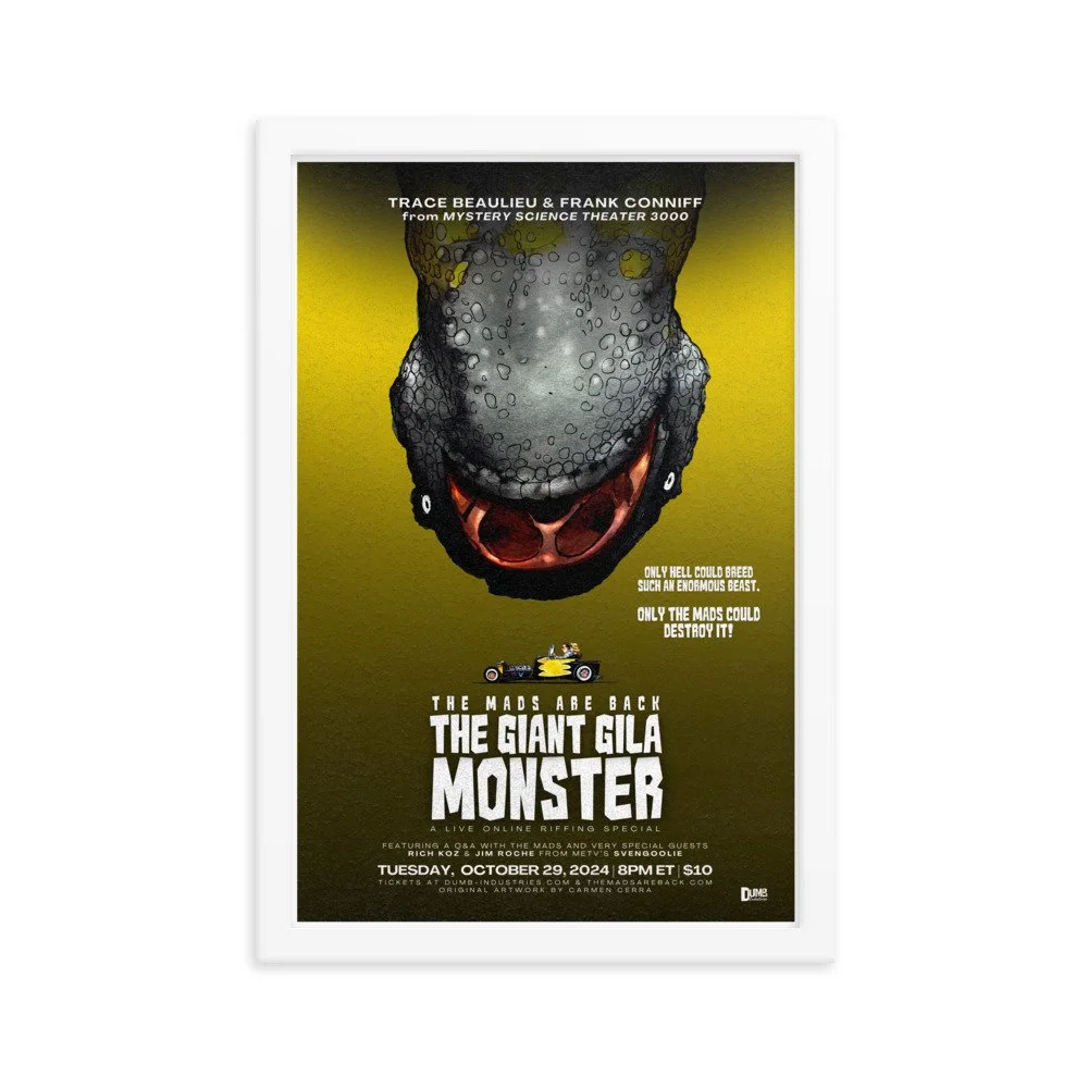 The Mads Are Back Framed Poster Print — Dumb Industries