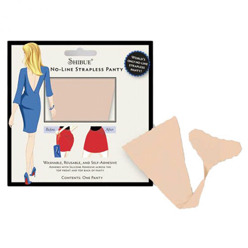 SHIBUE NO LINE STRAPLESS PANTY NUDE — The Industry Supply Store