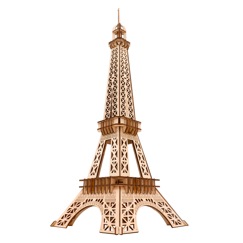 eiffel tower 3d wooden puzzle