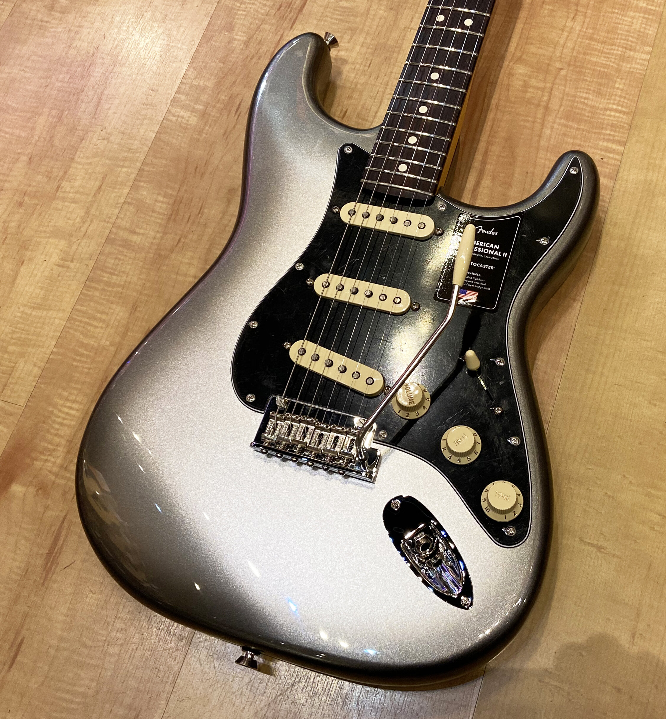Fender American Professional II Stratocaster Electric Guitar Mercury — Andy Babiuk's Fab Gear