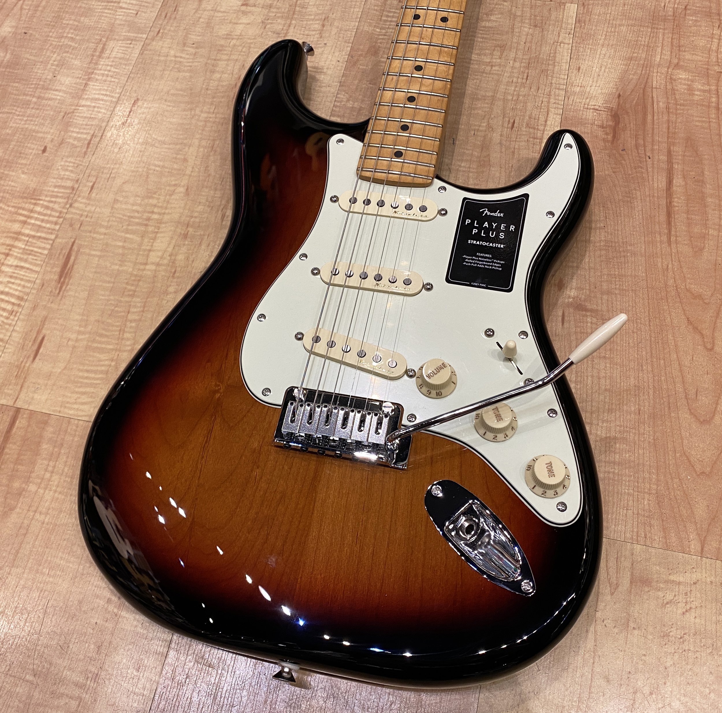Fender Player Plus Stratocaster Electric Guitar 3-Color Sunburst — Andy  Babiuk's Fab Gear