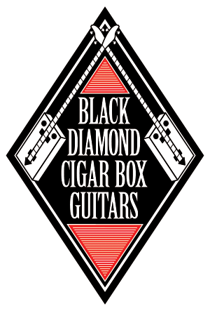 Black Diamond Cigar Box Guitars