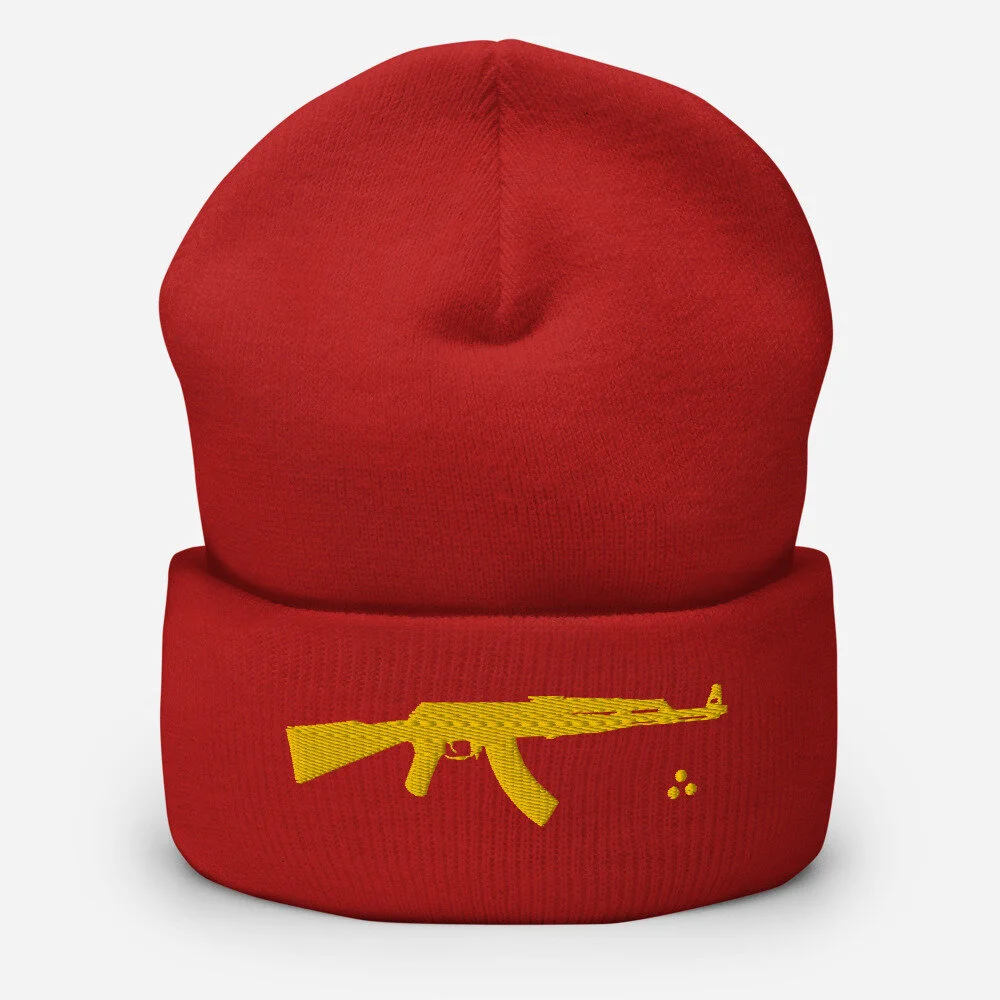 Hunter Embroidered Beanie — Novoa 