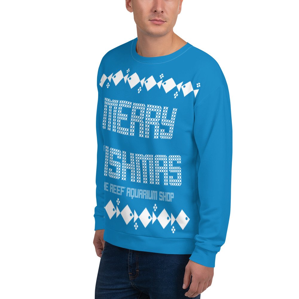 Merry Fishmas Ugly Christmas Sweater — The Reef Aquarium Shop