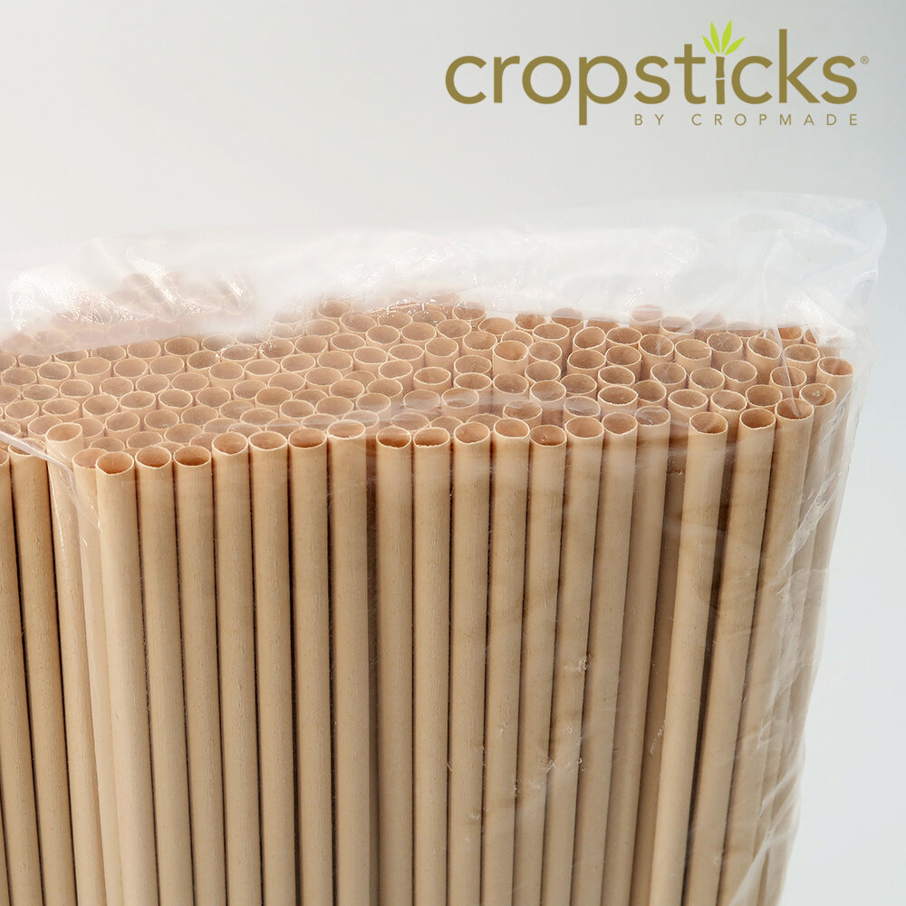 Cropsticks® Biodegradable Bamboo Straws - REGULAR SIZE (250ct) — BOPOMOFO  CAFE ㄅㄆㄇㄈ