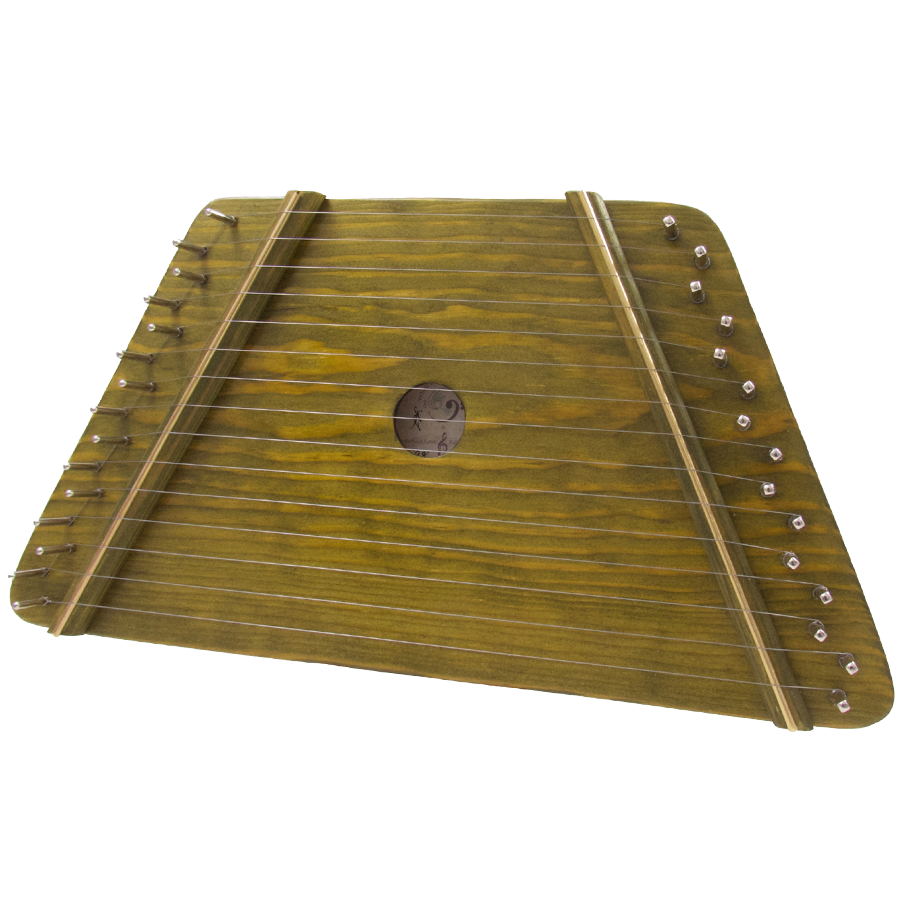 Green Southern Pine Zither Appalachian Spirit