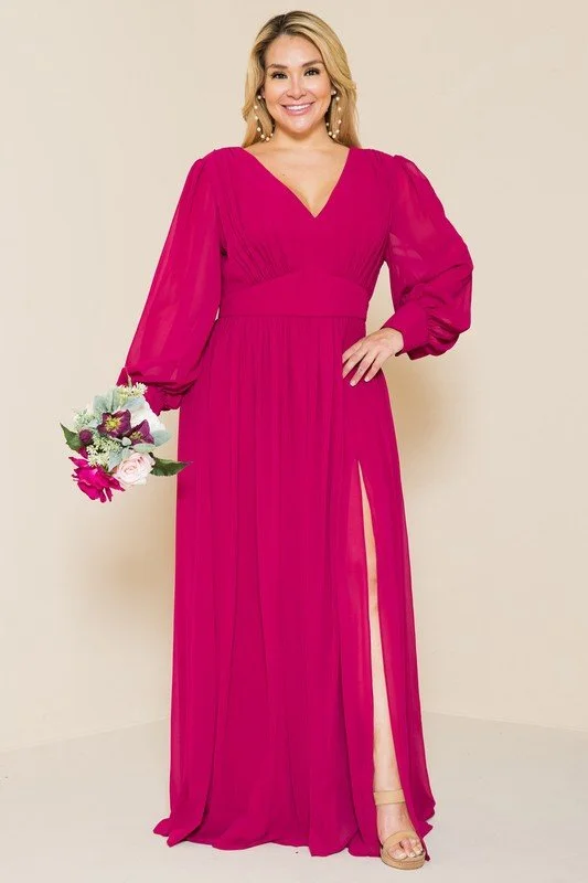 Strapless Chiffon Simple Maxi Dresses Regency Plus Size