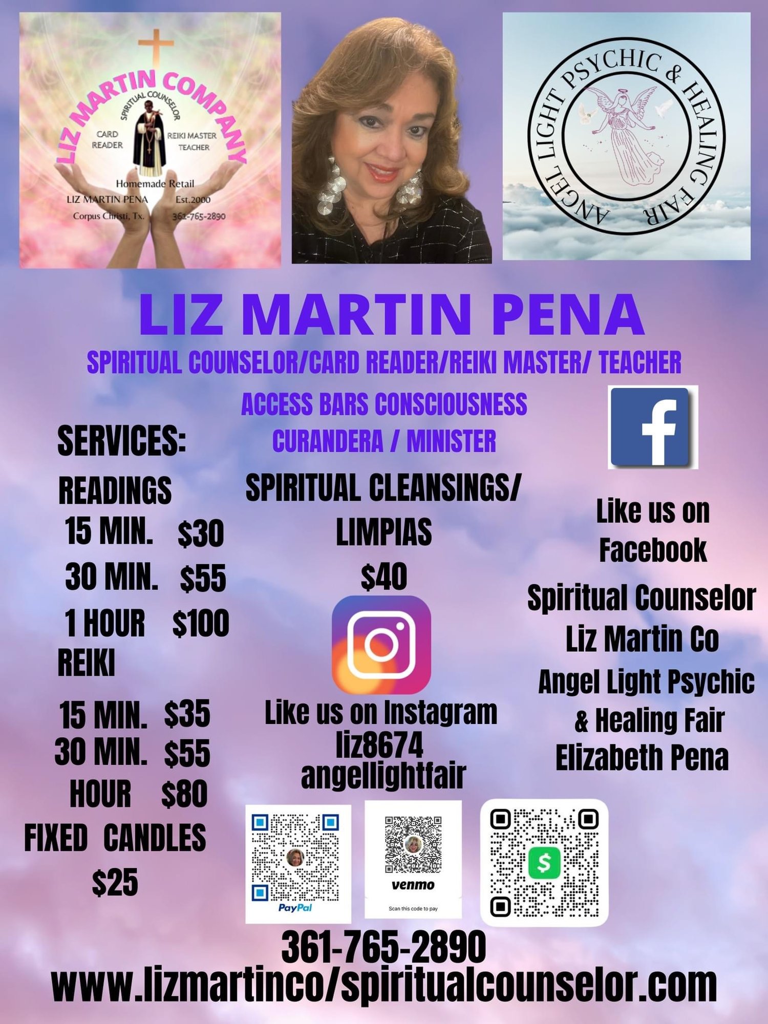 LIZ MARTIN CO./Liz/Spiritual Counselor
