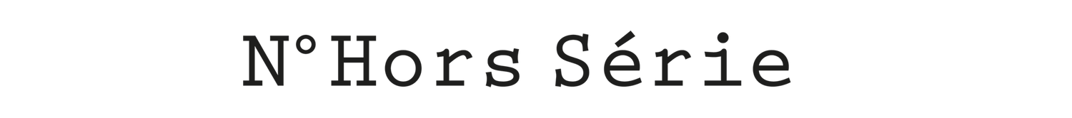 Numéro Hors Série