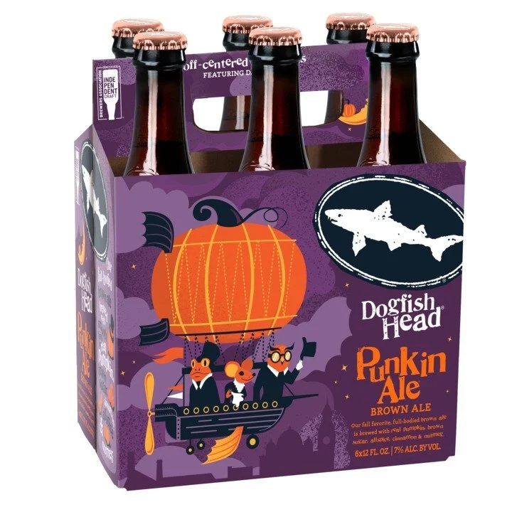 Dogfish Head releases seasonal Punkin Ale 和 new Costumes &卡拉OK皇家燕麦奶油啤酒