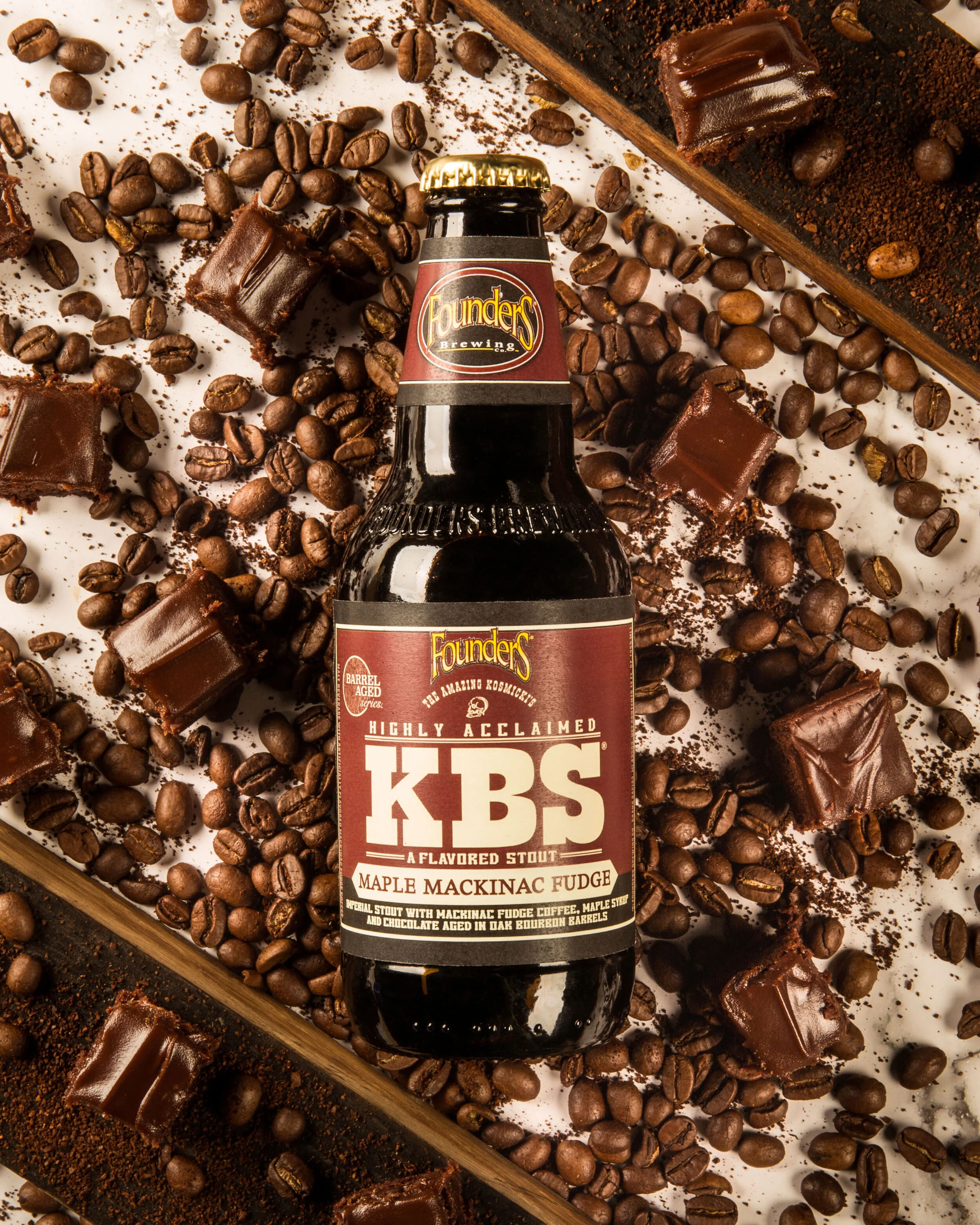 Founders Brewing宣布KBS枫树麦基软糖变种