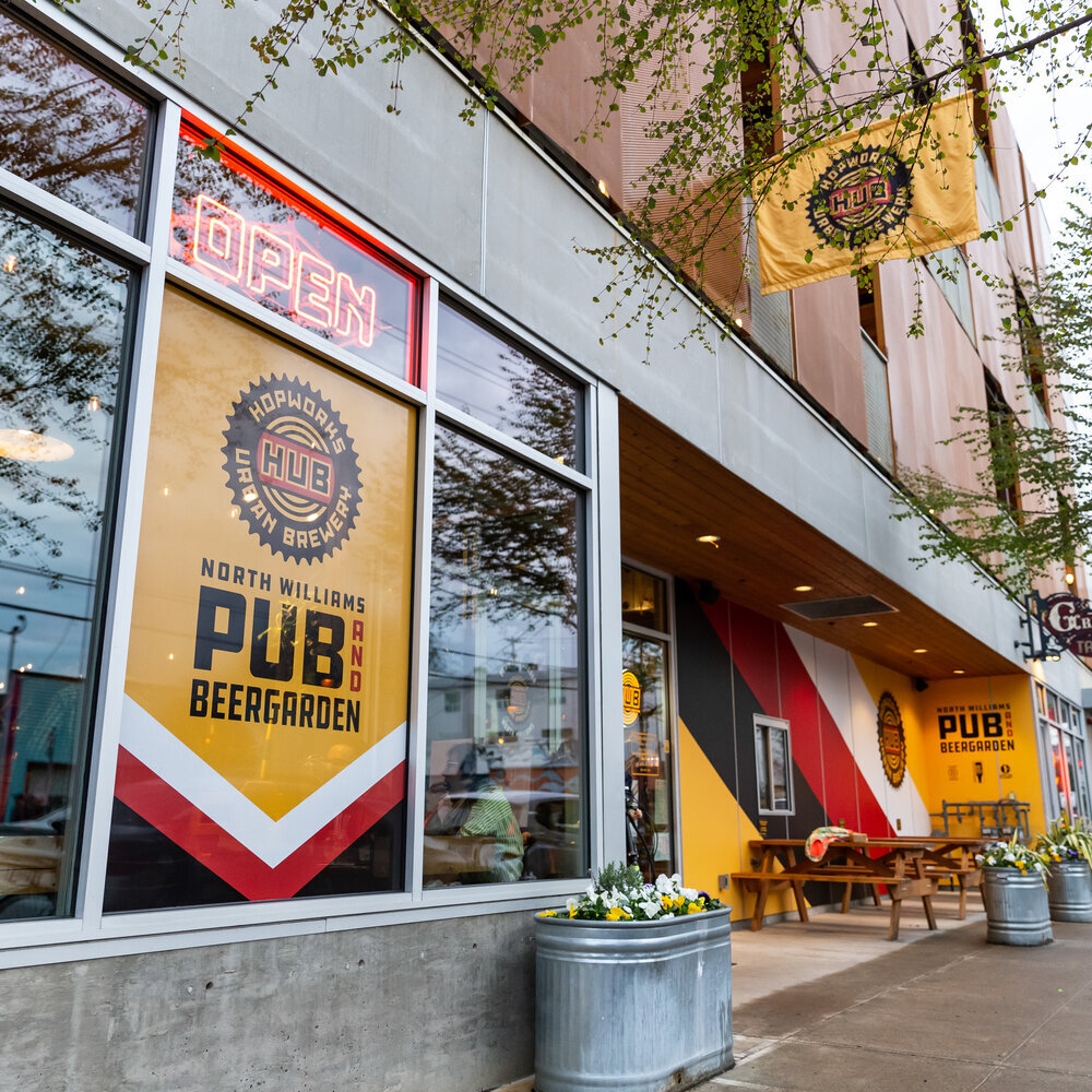 Hopworks North Williams Pub已关闭,正在出租