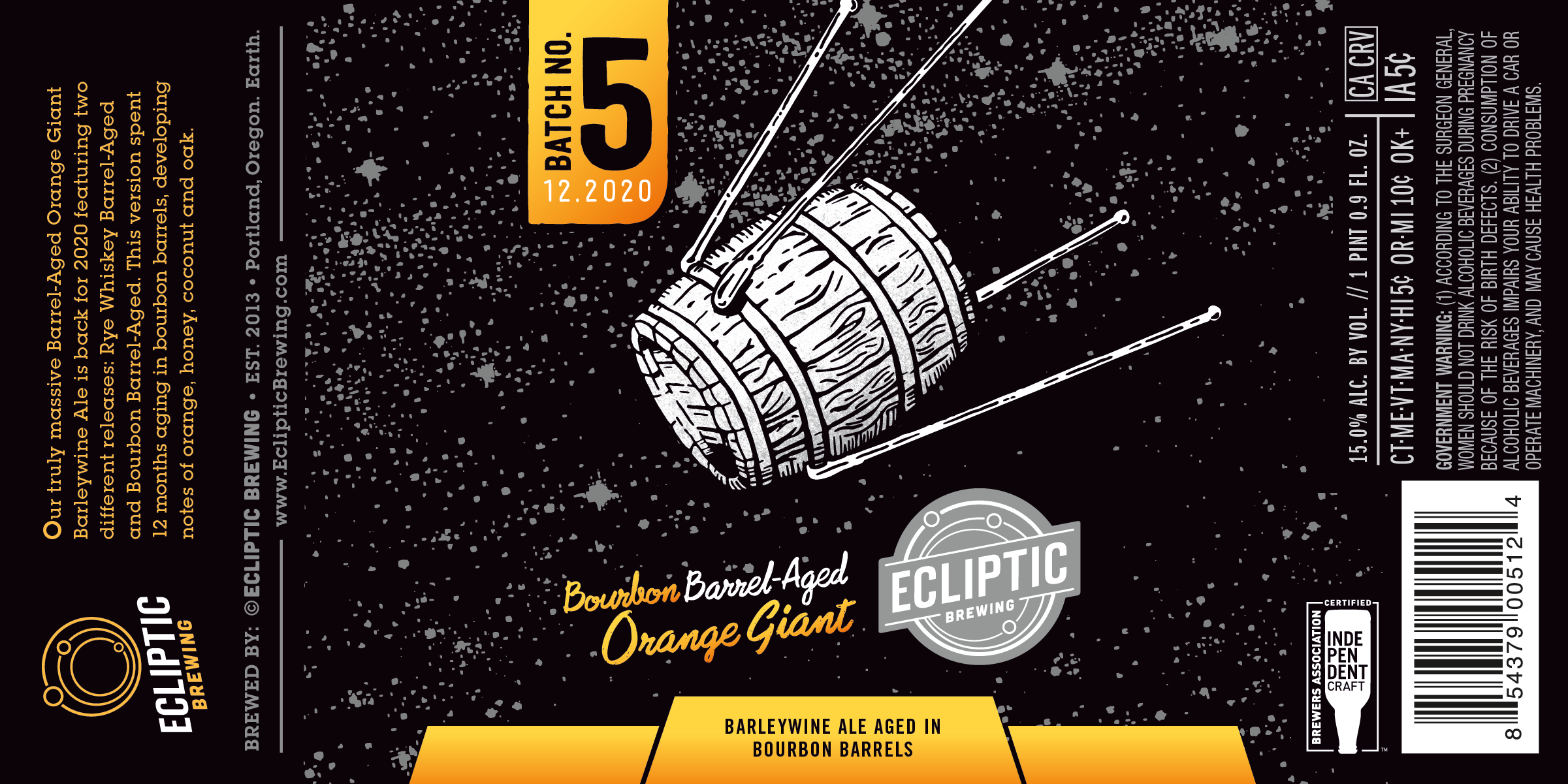 ECLP6227_2020_Orange_Giant_Barrel_Aged_500mL_Lbl_Bourbon_FIN_20OCT28_Trim.png